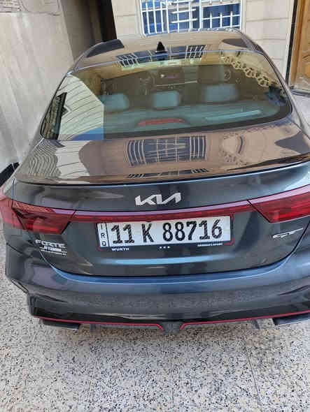 السلام عليكم للبيع  فورتي جيتي تيربو🩶
Kia Forte GT 2024 
موديل ٢٠٢٤
ماشيه  بل٧٠٠٠ ميل تقريبًا جديدة جداََ
كير Dct دبل كلج 7نمر 
مكينه 1.6 تيربو  201hp
رقم بغداد تحويل ثاني يوم  
حادثه بس بارد فقط بدون صبغ 
والصور الحادث مرفقه
مواصفات GT معروفه فول1/1 اعلى واخر شي بل فورتي  
فتحة سقف (سلايد)
بصمه وتشغيل عن بعد 
شاحن وايرلس 
اشاير مري 
شفتات ستيرن 
رادار جانبي
رادار امامي 
رادار تحديد مسار 
اوتو هولد
ايقاف ذاتي 
مثبت سرعه 
مانع انزلاق 
تبريد قطعتين 
شاشة جبيره 9انج 
كشنات جلد  
اناره داخليه بل أبواب وبل دشبول علامه الGT الوان عديده
هاند بريك كهرباء
تدفئة وتبريد كشنات
 سستم صوت 🔉harman kardon
تبريد بيانو +مناخ منفصل
تشغيل عن بعد
كزوز صوت بلادي رياضي 
السعر ١٨٥ 
للاستفسار الاتصال على الرقم 
***********
