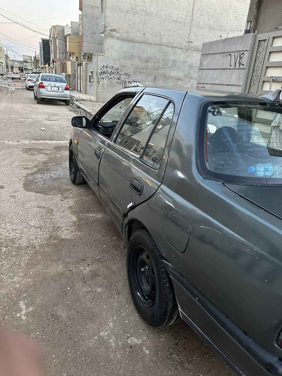 سلام عليكم
نيسان صني موديل 1992
بيع اقساط
طخم تاير جديد 
بريكات من الفلنجات إلى الدبو الرئيسي كله مبدل جديد
رقم مسطره إنكليزي
غرفه كامله جديده
طخم امامي وخلفي جديد
باتري جديد 
سياره مرتبه وخير من الله
مكينه وكير نضافه فول
***********اتصال واتساب
بي كم حاجه نقص
