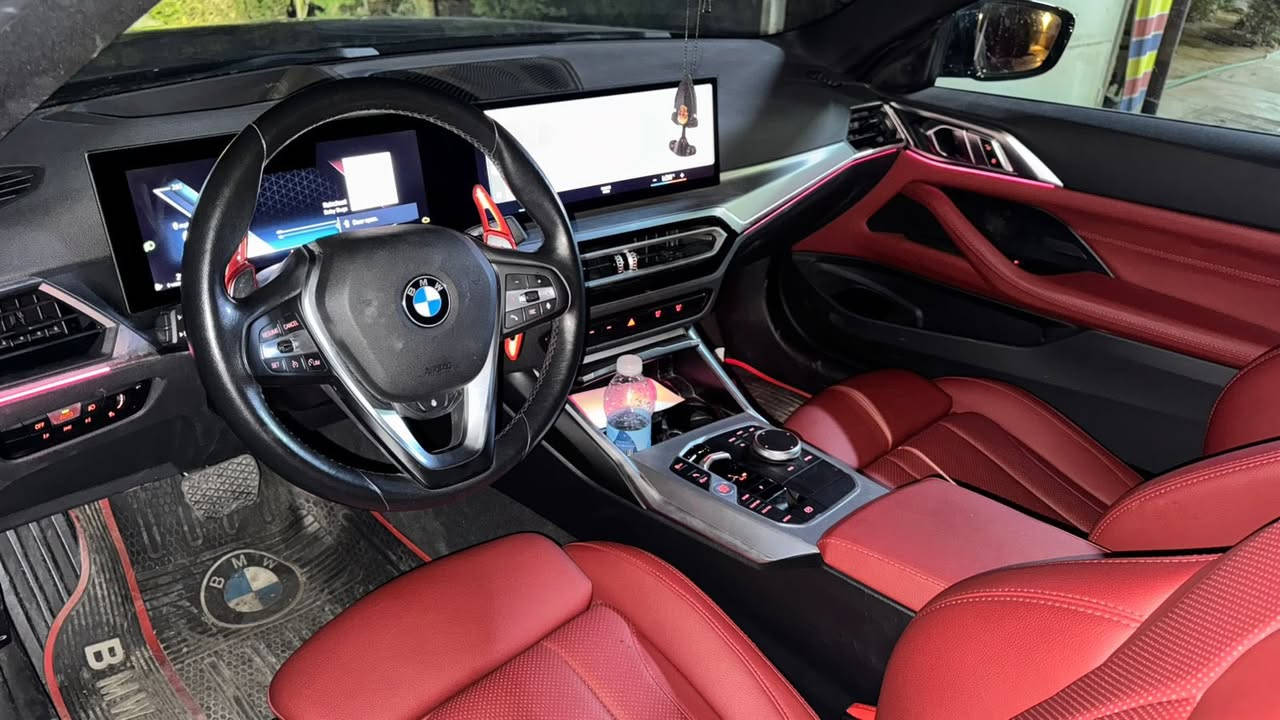 بيع او مراوس‏- BMW 430 2024
- ✅ المواصفات: 
- 🔹 الموديل: 2024
- 🔹 المحرك: 4 سلندر دفع خلفي twin power turbo
- رادارات حساسات: أمامي + خلفي 360
- كاميرات: كاميرا خلفية
- الإضاءة: لايت زينون 
- ✅ أنظمة القيادة:
‏- • Sport | Comfort | Eco | Adaptive
- اكزوز حسب وضعيه القياده
- •  جلد احمر وتحكم بلون الانارة الداخلية
- • مقاعد كهربائية مع تدفئة
- • تحكم بالشاشه voice control
- ✅ مزايا إضافية:
- • نظام الدخول ذكي بدون بصمه  + داتا شو عرض الخريطه 
-  عرض المعلومات على الزجاج الامامي
-  تدفئه ستيرن + أوتو هولد
- •صندوق كهربائي + يفتح عن بعد بالرجل
- نظام مساعد تغيير المسار + فتحة سقف وسويج احتياط كارت
موقع السياره بغداد زيونه للتواصل
***********
***********
