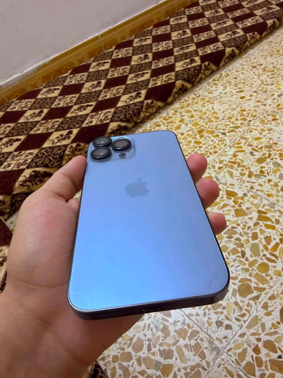 IPhone 13 Pro Max
ذ:256
بطاريه 100 مبدله اصليه شرط 
نضافه 80‎%‎
تواصل :***********
