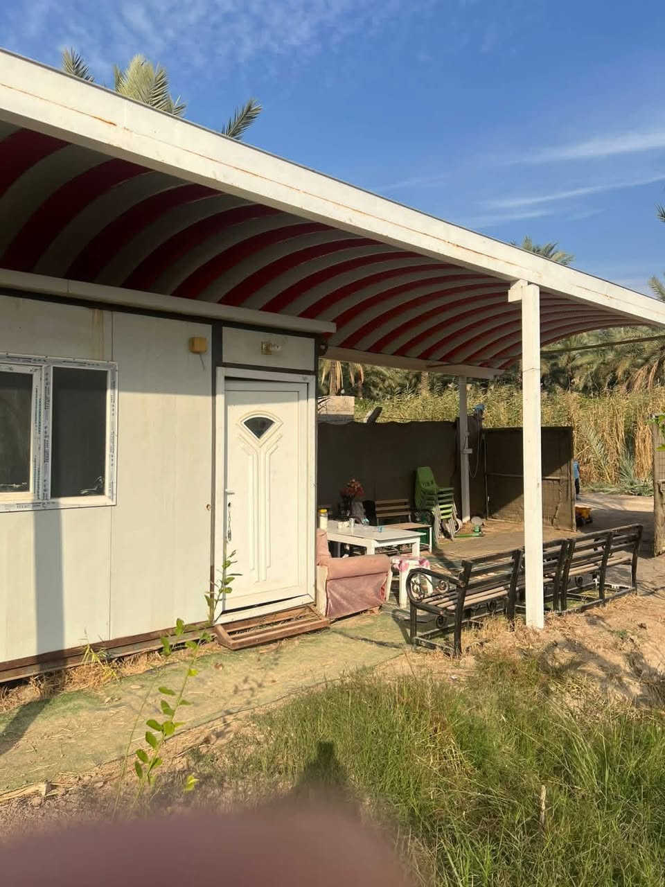 السلام عليكم

للبيع دونم ركن

بغداد الراشدية … مركز الناحيةخلف مشروع المراسمة

  طابو زراعي سند 25 تحويل مباشر باسم المشتري واجة 32 م النزال 80 م شارع سابيس عرض 12 م مسيج كامل واجه 32 م عل شارع  

دونم ركن مسيج بي ارسي مع جادر 
بي مراجيح
حمام وتواليت
كرفان منام
بير وسقيفة وماطور روبن مع سقي من المشروع
مصاطب كعدة مع كراسي
سقيفة 12 متر
مزروع نخل حمال مع 40 نخلة أنواع جديدة

‭0774 414 2769‬
