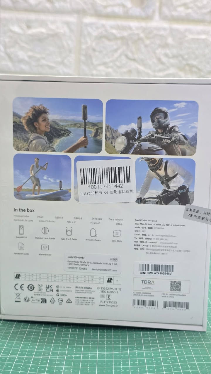 Insta 360 X4جديدة باللوك مال الشركه مامفتوحه
توصيل (بغداد_ كركوك_سليمانيه_اربيل)  اذا من ذني مناطق راسلني والف هله بيكم🖤


**إذا كنت صاحب هذا الإعلان وتريد حذفه لأي سبب، رجاءا أرسل رسالة إلى الدعم الفني**