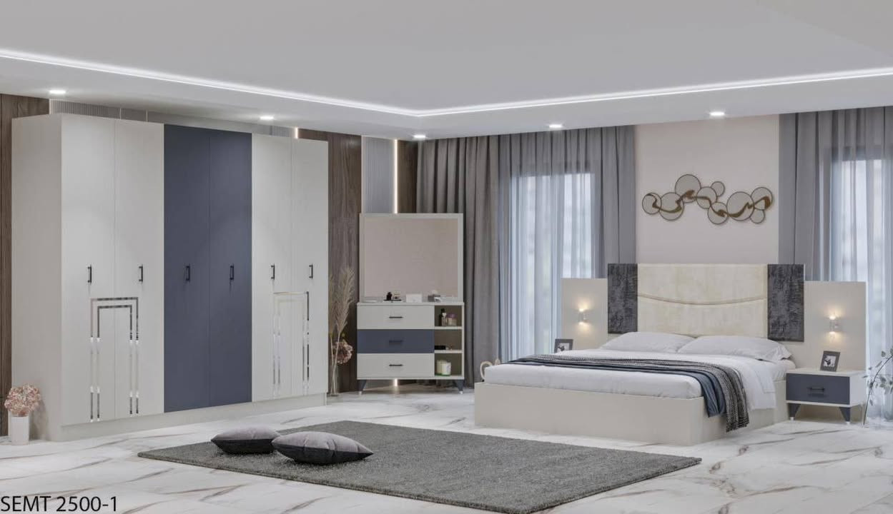 🛑#تخفيضات #تخفيضات
♦️🔈 *تم وصول*🔈♦️
*موديل*سيمات 2500-1 نفرين   * 

 
♦️ *5 *قطع ابواب* *نفرين*
♦️ *كنتور   *220  سم صافي عمق 52 سم
♦️ *ميزت تواليت نفس الصوره 80 سم 
♦️ *كومدي عدد 2 اناره 
♦️ *سرير *180*200 سم*  

تركي 🇹🇷اصلي  ! 
برغي جوي حديد 💪 
عمق كنتور 52 سم صافي 
#السعر 675 الف 

توصيل بغداد مجانا 
اطراف 20 الف 
محافظات 75 الف
#للحجز_والاستفسار_مراسلة_الصفحة


**إذا كنت صاحب هذا الإعلان وتريد حذفه لأي سبب، رجاءا أرسل رسالة إلى الدعم الفني**