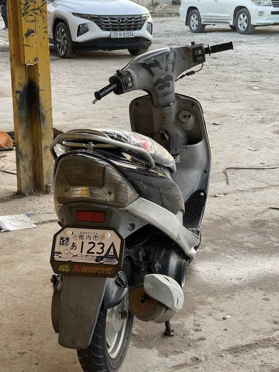 السلام عليكم
للبيع ماكس منغولي اسود رمبة الدراجة 

شرط مامفتوح برغي بيهاا مكفولة 

العنوان الديوانية مركز 

للأستفسار ***********
