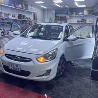 هيوانداي اكسنت 2014 خليجي مكينه 1.6 السياره كامله لاخر حبايه  طخه بسيط...