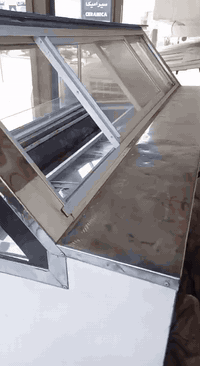 عاريضة آيس كريم  إيراني قياص 2متر تجميد كامل شرط شغل كامل كربايي سنكل ...