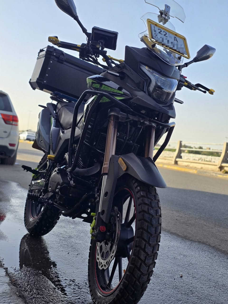 للبيع فقط بدون مراوس
دايوان ادفنجر 300cc موديل 2025 رقم اربيل انكليزي سنوية باسمي تحويل مباشر باسم المشتري
   ماشية 320 كيلو فقط على كد السحك
مزودة جنطة gs المنيوم اصلية الحجم الكبير و ستاند مويايل شحن وايرليس ومنفذين شحن و مرايات كاربون فايبر ام الاشارة اصليات و سلايدرات و قبضات و شاشة كار بلي اصلية و بيها بعد اضافات و نواعم تزويد كله اصلي مو تجاري
مكان الدراجة بغداد حي القاهرة
السعر 3250 قفل


**إذا كنت صاحب هذا الإعلان وتريد حذفه لأي سبب، رجاءا أرسل رسالة إلى الدعم الفني**