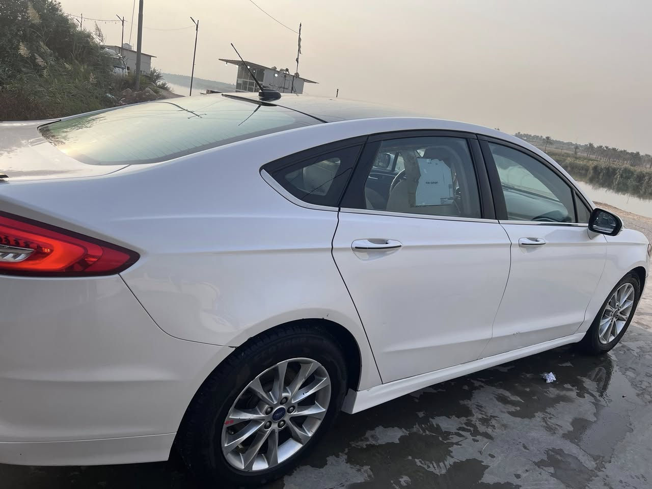 فورد فيوجن 2017 محرك 2500
شاشة جبيره كشنات كهربائيه تدفئه
كير مكينه مكفول 
السياره معوقين وتحررت 
واسط /الصويره ***********. السعر 110 وبيها مجال بسيط
