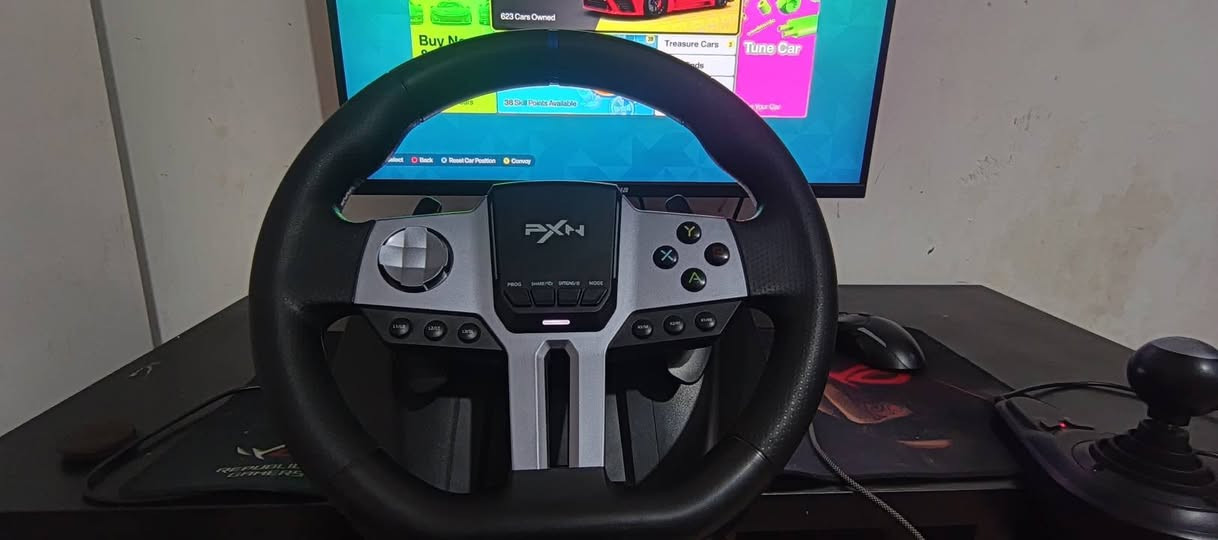 للبيع دركسون PXN V9 Gen 2

- فرتين ونص (900°) حتى يعطيك قيادة واقعية.
- يشتغل على PC / PS3 / PS4 / Xbox One / Xbox Series X|S / Nintendo Switch.
- ويا 3 دواسات: بنزين، بريك، وكلتش.
- ناقل سرعات 6 غيارات + ريوس.
- شيفترات تبديل ورة الدركسون.
- بيه اهتزاز.
- أزراره قابلة للبرمجة.

الدركسون شغال 100% وما بي أي مشكلة.

💰 السعر: 125 ألف دينار قفل.

📍 المكان: ذي قار / الشطرة.
🚚 أكو توصيل لكل المحافظات.
📩 للمراسلة خاص.


**إذا كنت صاحب هذا الإعلان وتريد حذفه لأي سبب، رجاءا أرسل رسالة إلى الدعم الفني**