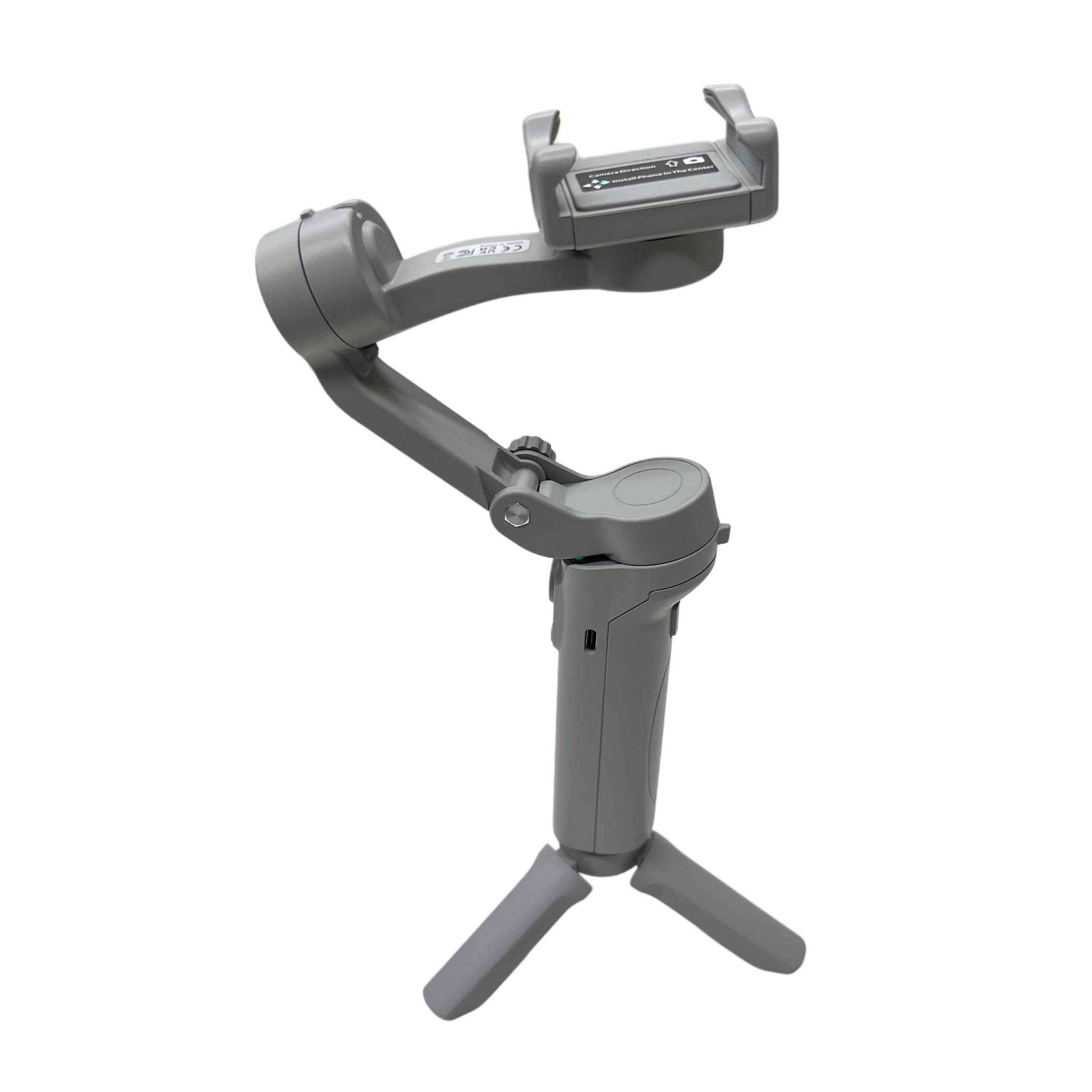 جيمبال موبايل F5 ثلاثي المحاور القابل للطي

• جيمبال موبايل ثلاثي المحاور (3-Axis) قابل للطي يمنحك تصوير أكثر ثباتًا وسهولة في الاستخدام.

• تصميم قابل للطي لسهولة الحمل والتخزين بدون أخذ مساحة كبيرة

• يدعم تتبع الوجه (Face Tracking) لتصوير تلقائي أثناء الحركة

• يحتوي على ميزة التقريب (Zoom Function) للتحكم بسهولة أثناء التصوير

• يدعم تصوير تايم لابس (Time Lapse) لالتقاط لقطات احترافية

• يعمل عبر تطبيق مخصص “Gimbal Play” من Google Play و App Store

• الموديل: F5
• نوع التثبيت: 3 محاور (3-Axis)
• زاوية الدوران (Roll): ‎-115° / 215°
• زاوية الإمالة (Pitch): ‎-55° / 55°
• زاوية الدوران الأفقي (Pan): ‎-165° / 165°
• وقت الشحن: 3 ساعات
• جهد الإدخال: 5V / 1A
• جهد التشغيل: 3.4V – 4.2V
• تيار التشغيل: 150mA – 3000mA
• وقت التشغيل: حتى 7 ساعات

• دعم حجم الهاتف:
 • العرض: 55 – 86 مم
 • السماكة: ≤ 12 مم بغداد, العراق


**إذا كنت صاحب هذا الإعلان وتريد حذفه لأي سبب، رجاءا أرسل رسالة إلى الدعم الفني**