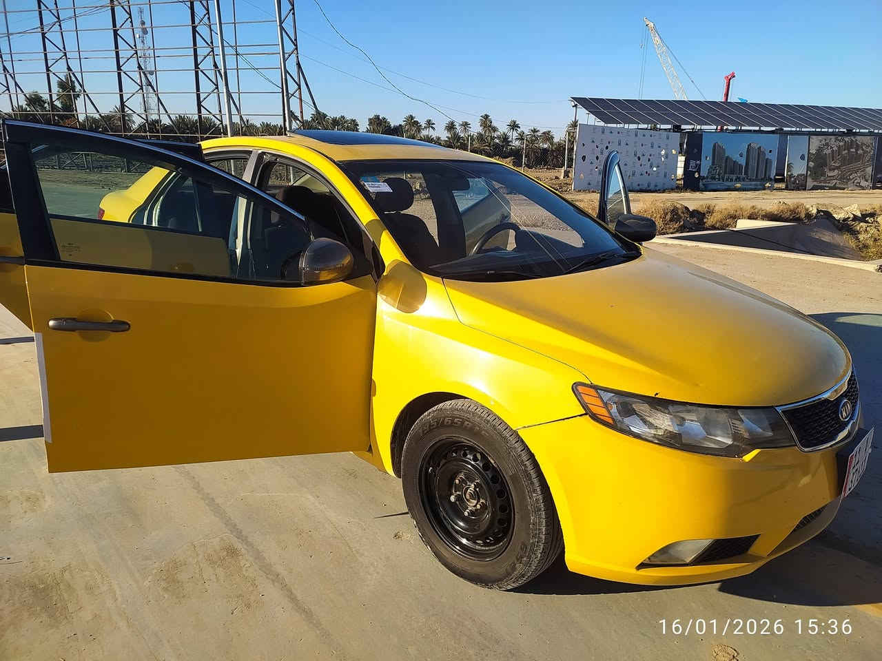 كيا فورتي ٢٠١٢ رقم بغداد انكليزي 
مكينه ٢٠٠٠ ، منظومه غاز ، شاشه اندرويد ، تدفئه تبريد شغال ، مكينه وكير وحداديه نظيفه ، هزه ل٢٠٢٦ شهر ١١ ، حادثها جاملغ خلفي فقط موضح بالصور ، مداور ثاني يوم ، مكان السياره بابل حله 
السعر ٨٩ ورقه وبيها مجال بسيط 
الاتصال على الرقم *********** واتس اب
