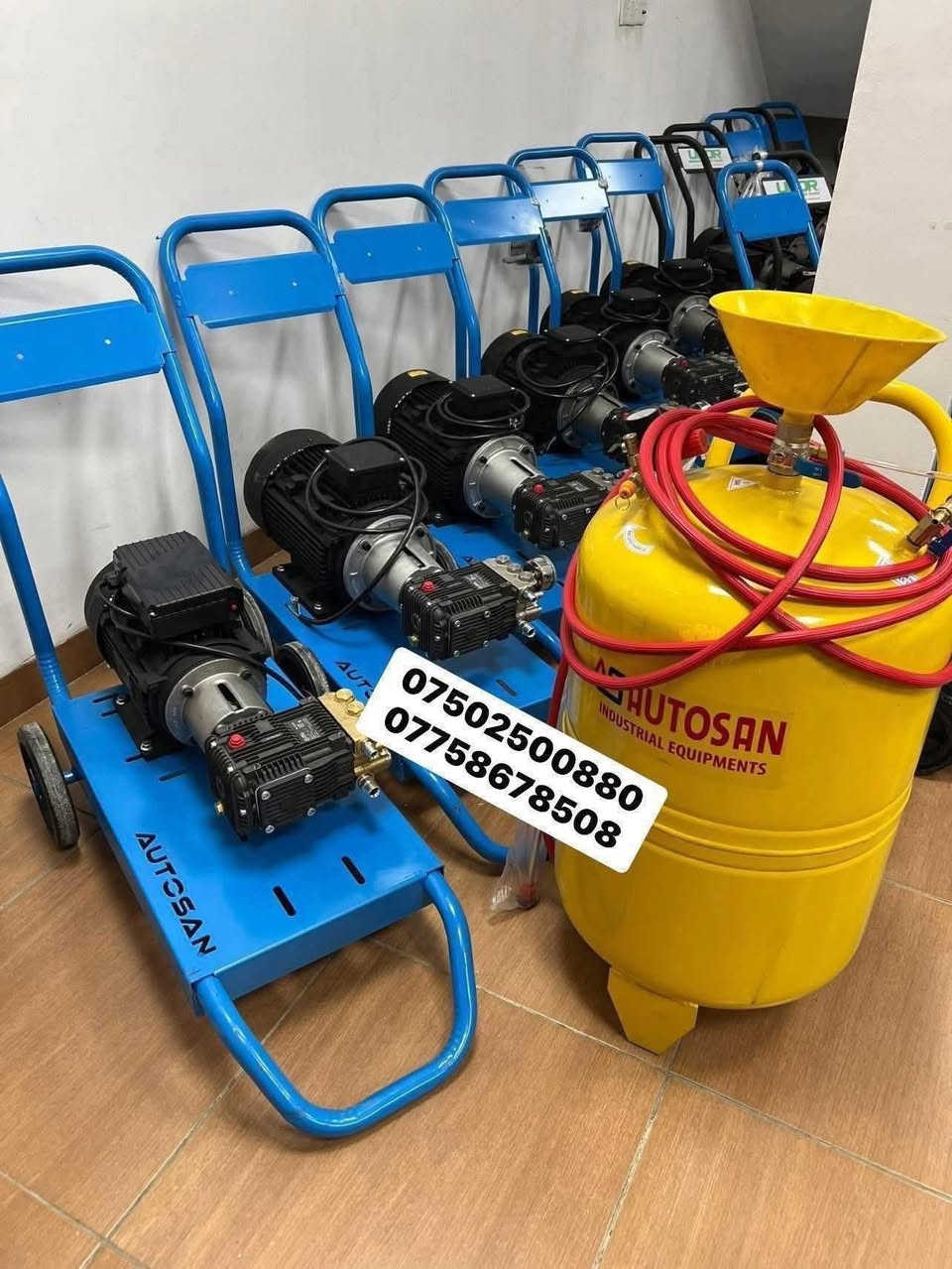 ليش لاجل فرق  100 الف او 150 الف تاخذ مغشوش او مبدل ولفات او طابوكة او ملف فافون 
انت ويانا بلأمان وتاخذ وراسك بارد 

متوفر أجهزة غسل ضاغطات أيطالية 100‎%‎ وملفات نحاس 
مع توفر المضخات بوحدها والصوندات وكافة قطع الغيار 
  
الاسعار : 

سنكل فيز 
200 بار - 11 لترضاغط ايطالي اصلي - ماطور 5 حصان ونص   
ماطور صيني 595 الف دينار 
ماطور تركي 750 الف دينار 
ماطور ايطالي 950 الف دينار 

ثري فيز 
200 بار - 21 لتر ضاغط ايطالي اصلي - ماطور 10 حصان 
ماطور صيني 800 الف دينار 
ماطور تركي 1 مليون و 50 الف دينار 
ماطور ايطالي 1 مليون و 350 الف دينار 

250 بار - 15 لتر ضاغط ايطالي - ماطور 10 حصان 
ماطور صيني 700  الف دينار 
ماطور صيني 950 الف دينار 
ماطور تركي 1 مليون 
ماطور ايطالي 1 مليون و 300 الف دينار 

الموقع : أربيل - عنكاوة 
يتوفر توصيل يومي كافة المحافظات 
***********
***********

#بغداد #كربلاء #النجف #ميسان #الناصرية #الديوانية #بابل #ديالئ #كركوك #الانبار #المثنئ #واسط #القادسية
