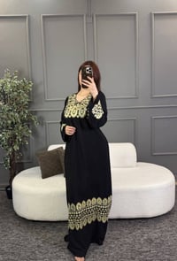 دشداشة نسائي • كشمير مصري • قياس 55-100 كيلو