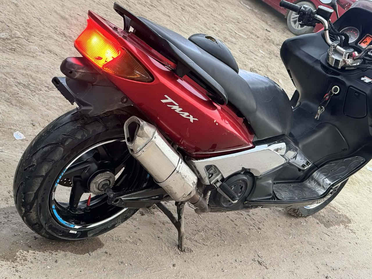 سلام عليكم
تي ماكس 8 نوزل 
لون ماروني 
دراجه حلوه مال جنايه 
شلعه ومعدل فول
دراجه معروضة 15
بيها مجال 
مكان بابل مركز لمدينه
‏‪ 0783 812 2200‬‏
