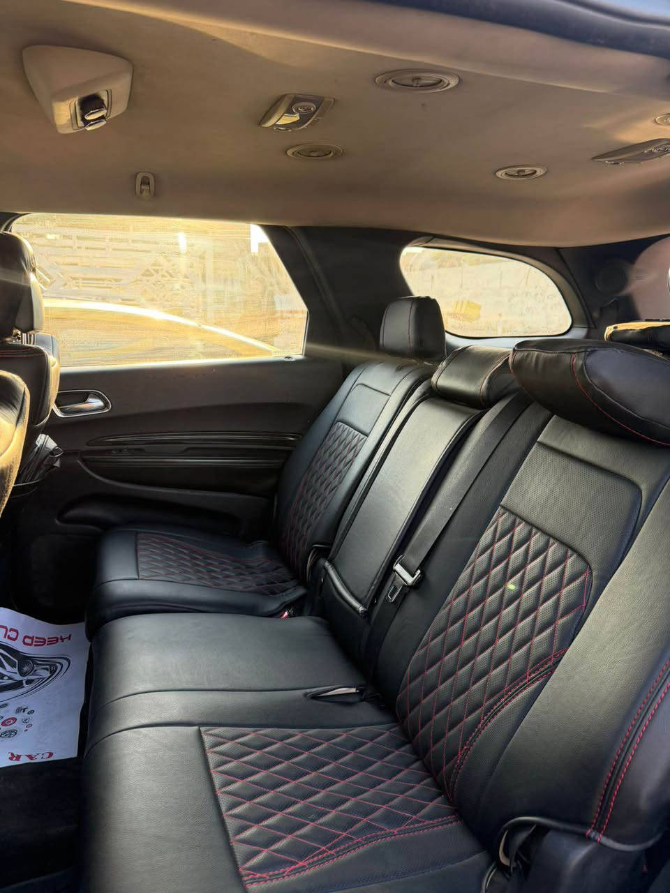 دودج دورانكو موديل 2011 للبيع كلين تايتل 
بدون صبغ 
مكينه 3600 
مواصفات 
تشغيل عن بعد 
بصمة 
كشنات كهرباء الامامية + حضن 
صندوق كهرباء 
شاشة كبيرة قلاب 
AUX + Disc 
فول تحكم ستيرن 
مثبت سرعة 
مدخل كهرباء 220V
تبريد ٣ قطع 
ويل 18 
صدر جديد 
مكينه جديدة 
حدادية جديدة 
السيارة بيها فقط شخط بالجاملغ الخلفي الايمن 
مصلح ومرشوش اساس على كده ممصبوغ 
وبيها طخات بسيطة ممصلحه 
رقم جديد سنويه وهزه جديدة 
ما عليها غرامات تحويل مباشر 
مكانها بغداد شارع فلسطين 
عارضها ب 163 وبيها مجال بسيط 
وهذا رقمي *********** بغداد, العراق
