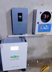 طاقة شمسية • بعشيقة الربيع • ألواح 600 واط×5