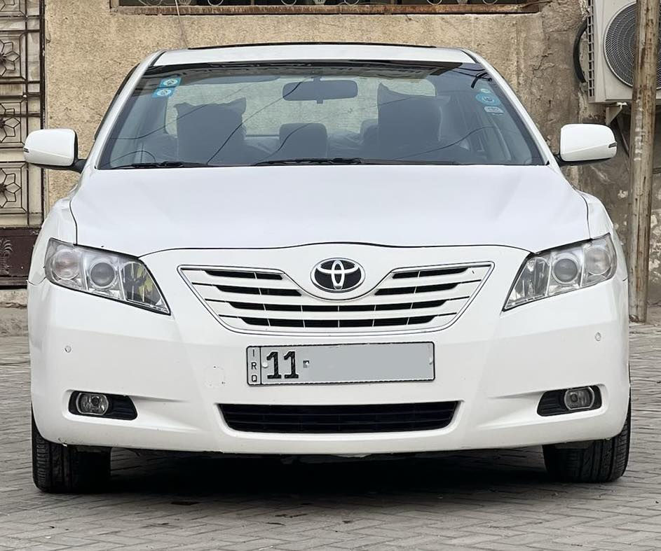 كامري 2008  سيارة GLXفول مواصفات 1/1 حساس اماي خلفي فتحة سقف اشاير بل مري رقم بغداد الانكليزي  السونار مرفق بل منشور  عنوان بغداد
السعر 125 وبيهة مجال 
اتصال : ‭0771 119 7734‬
