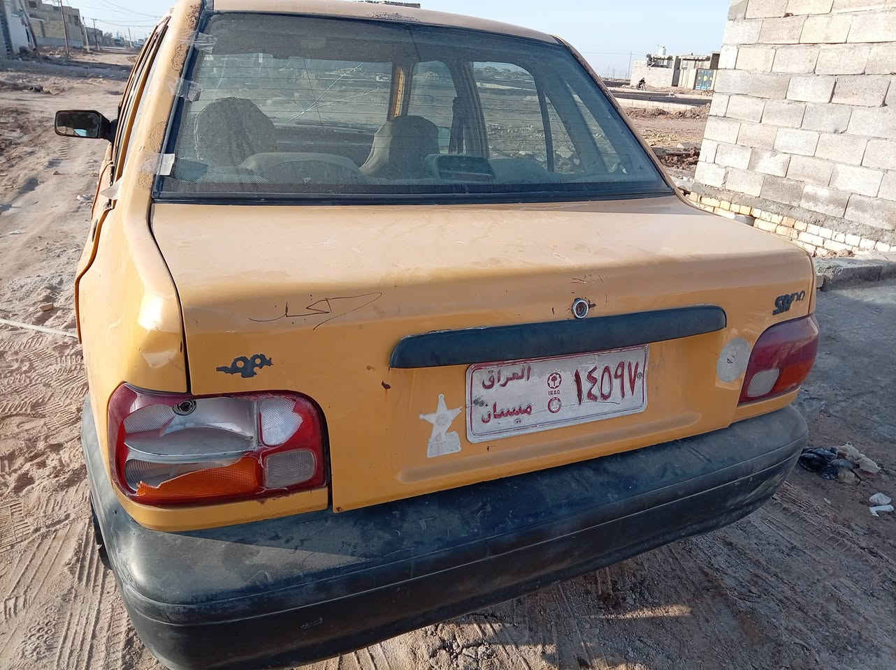 سلام عليكم ورحمة سايبه 11كير مكينه. براكيتات مكفولات. السعر مليون عنوان ميسان نهاوند سياره راعيه موجود سياره جاهزه***********..
