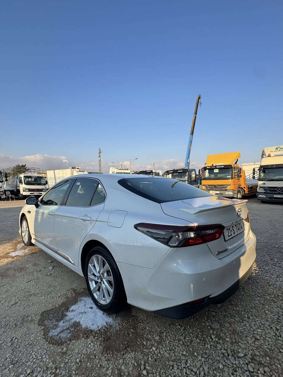 السلام عليكم كامري للبيع 2023
السياره جديده بمعنه لكلمه نص مواصفات سياره حيل جديد كفاله عام بدون صبغ بدون تبديل حتا دعاميات شرط انطيكيه السعر 225 ومجال شي بسيط مكاني سليمانيه تحويل ثاني يوم 
***********
