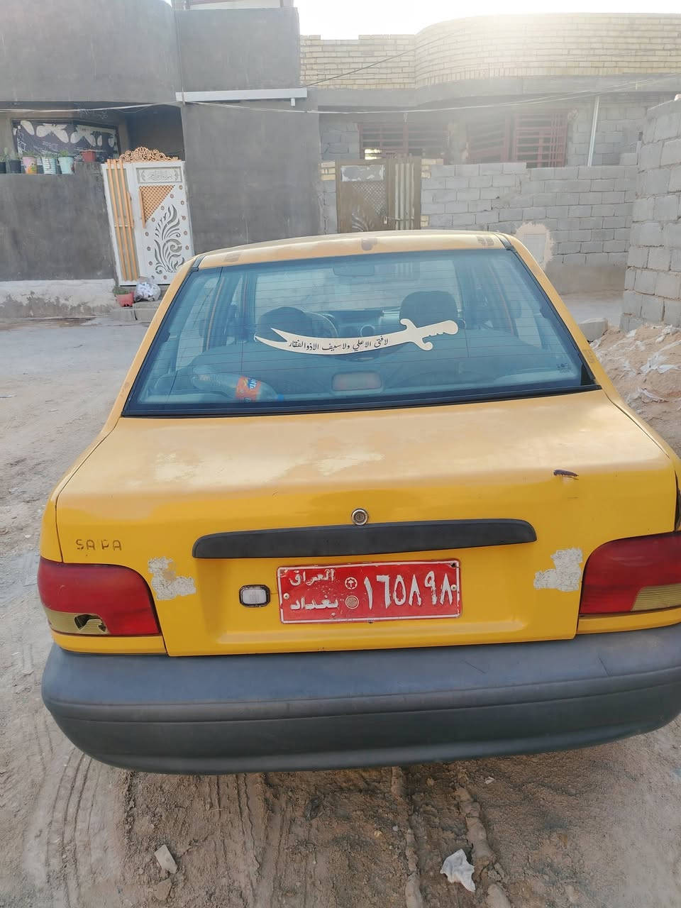 سلام عليك عيني عندي سايبة موديل ١٢ مكينة و كير خير من لله لا تنقيص ولا تبخير بيهة نواقص بسيطة رقمهة صدامي صاحبهة موجود يحولك هيأة مصفر غرامات ما ادري ولله بس تكلف تحويلهة بين ٦٠٠ او ٧٠٠ بل زايد مو اكثر  اريد مراوس او لبيع


**إذا كنت صاحب هذا الإعلان وتريد حذفه لأي سبب، رجاءا أرسل رسالة إلى الدعم الفني**