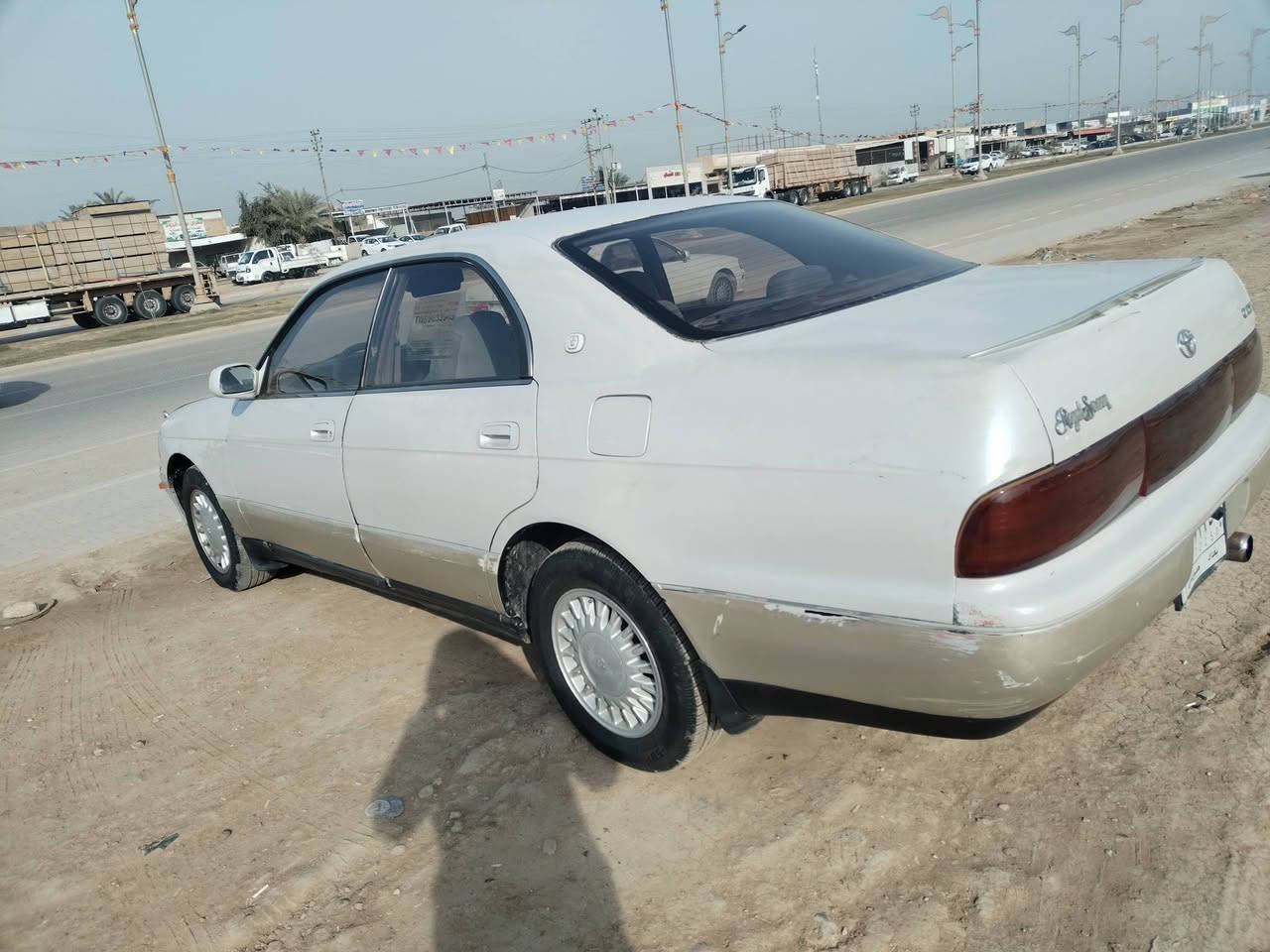 سلام عليكم لبيع مديل ٩٢ مكفوله رقم بغداد سياره جازه عنوان لصويره تبريد شغال سعر ٥٠ وبيه مجال ***********
