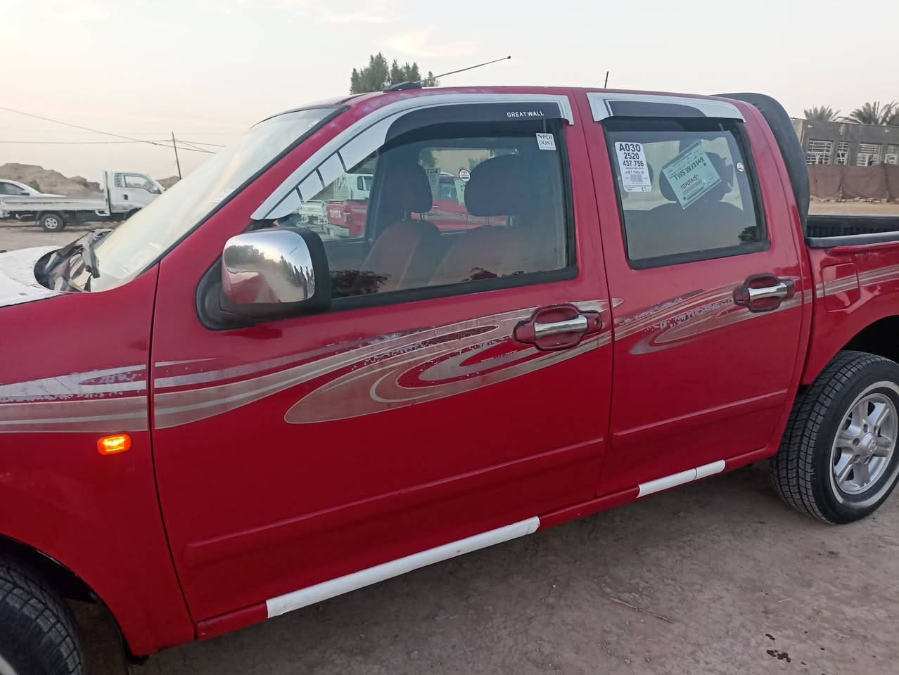 بيكم كريت ويل/2012/ رقم قادسيه  تحويل مباشر سياره مكفولة كفالة عامة كير محرك اكسن مكفولات شركة تخم تاير جديد  حدادية  جديدة كهربائيات كلهة شغاله سياره كارتون
سنوية  مشروع واطني بسمنه تريد تحويل تريد وكاله  
سنويه مجدده لل/2028/تبريد شغال سنتر لوك شغال ريمونت شغال سليفون قماره وبنيد شركه سياره عل وظع شركه
/ملاحظه بس اليدور جديد يخابرني محرك مامفتوح عل شركه 
/ملاحظه سياره كرتون وأني مسؤل 
 عن كلامي دواخل كله جديده عل شركه مجلده 

سيارة جديدة ما عايزة برغي///***********

السيارة بالواقع أحلة من الصوره ///***********
 *********** كورك 

العنوان بابل الشوملي., ملاحظه سياره جديده
