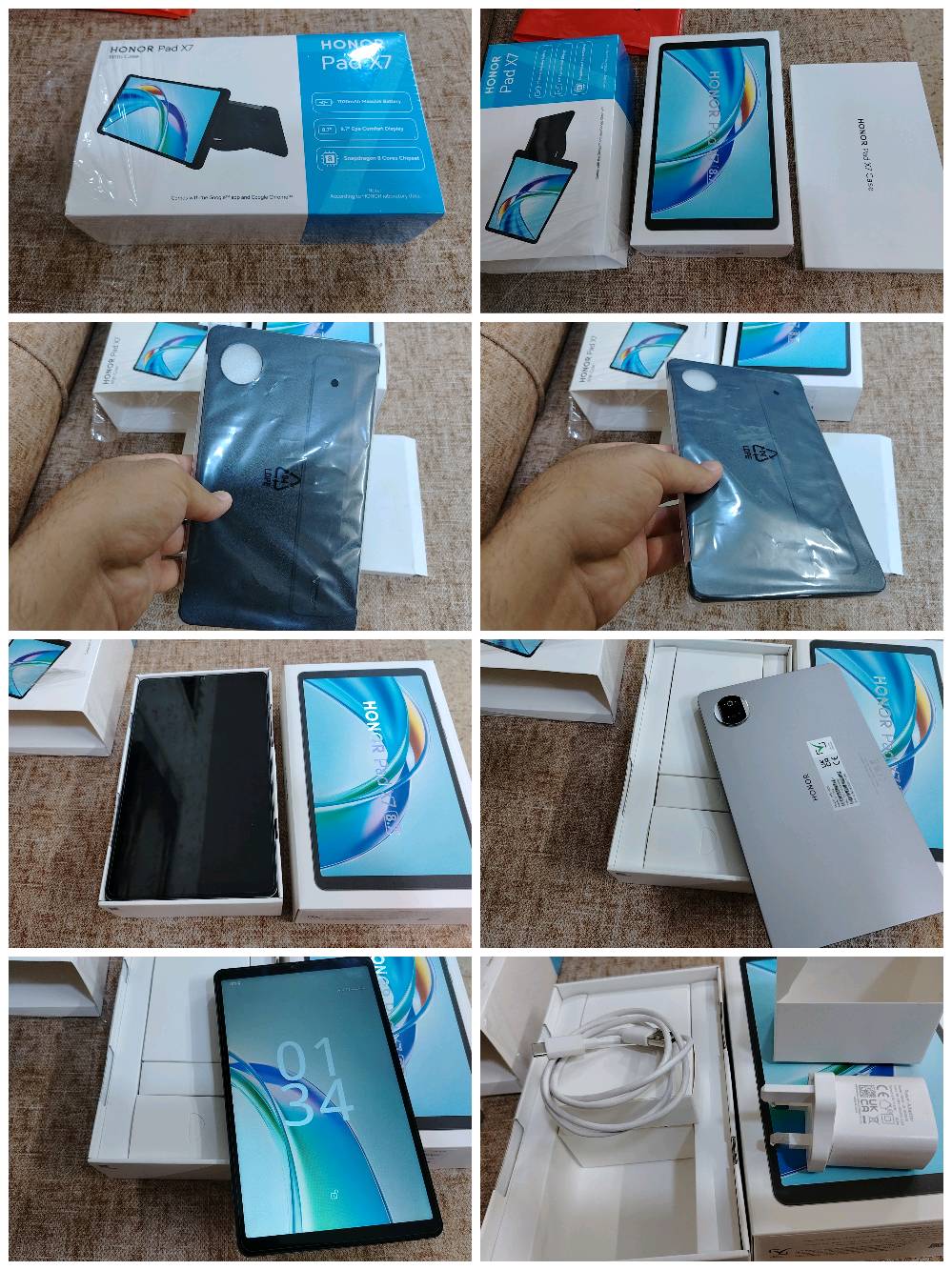 تابلت honor x7 pad  نظيف جدا مستعمل قليل جدا بعدة بالكارتون ومثل ماتشوفون بالفيديو ... مواصفات ذاكرة 128كيكا  الجهاز كلش سريع وعملي  حجم 8 انش
.....
سبب البيع عدم الحاجة له
الي يحتاجة ويفيدة يخابرني 
***********