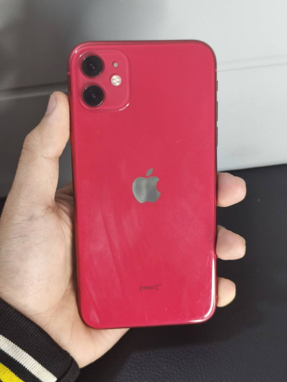 سلام عليكم اخوان ايفون 11 العادي اخو الجديد 
ذاكره 128 بطاريه 93 بلاد جهاز نضيف مرتب
الجهاز برغي ما مفتوح كله بلاد
السعر 285الف موجود توصيل🚕
مكاني البصرة الحيانيه الرقم ***********
