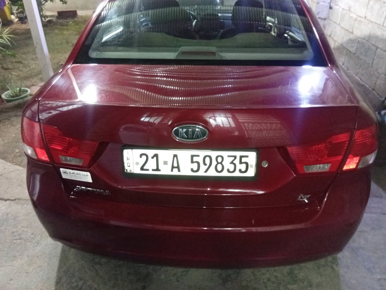 سلام عليكم جمعة مباركة عل الجميع
من رخصت مدير الاكروب المحترم
كيا اوبتيما 2010 خليجي رقم سليمانية بدون صبغ بدون ظربة فقط طخة بداير الجاملغ والجاملغ الثاني الخلفي بية طخة زغيرة. موظحة بصورة
كير مكينة نظيف كهربائيات وداخل جديد عل الشركة تدفئة تبريد شغال صدر امامي خلفي جديد السيارة بدون جراد صبغ دعامية اميامية فقط  مكاني بغداد السعر 117$   ***********  السيارة متحاج مصرف نظافته 90%
