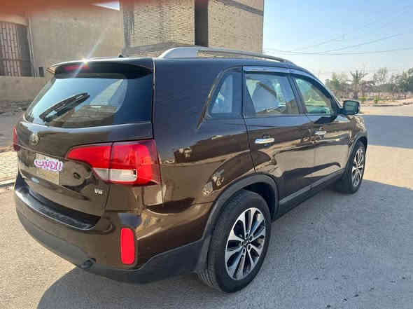 كيا سورنتو 2014خليجي. مكفوله كفاله عامه 
موجود مقطع فديو موضح تفاصيله كله 
السعر 180$ورقه 
محرك 6سلندر 3500  دوش مامفتوح. 
7راكب 
3قطع تبريد 
ماشيه 181 km
رقم بغداد. بأسمي  تحويل ثاني يوم 
مكاني كربلاء حي الأطباء 
للاستفسار ***********
