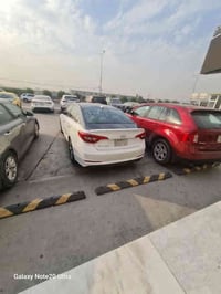 سوناتا ٢٠١٧ وارد امريكي حادثها جاملغ امامي جهة صدر وهنا انطخت جاملغ خل...