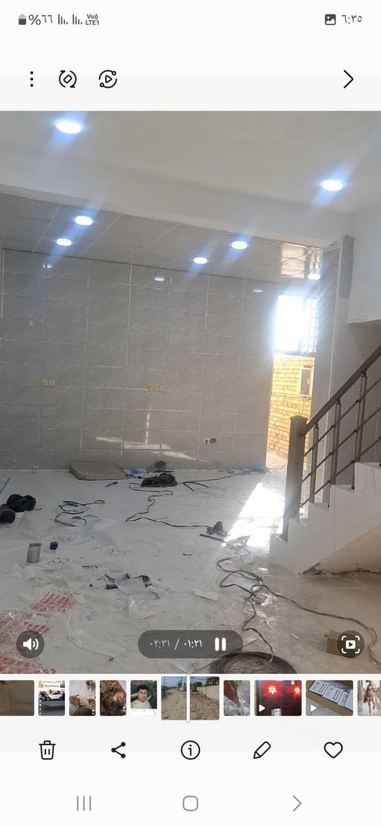 ١٠٠ متر للبيع السعر ٥٥ طابو زراعي سند ٢٥ ماي كهرباء مولد مدارس هليه وحكوميه عرض شارع ١٥ متر غرفه وصاله ومطبخ وستقبال صحيات داخليه وخارجيه بل تقيه ثالثه شارع الكرينات 
شراي نتصل ***********
