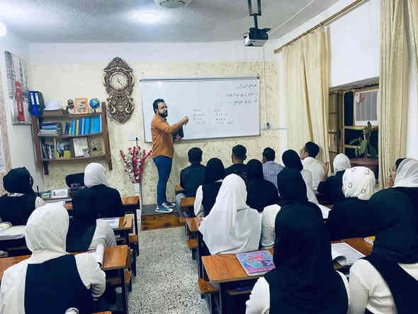 اعلان هام ‼️ 
يعلن معهد اجيال المستقبل للتدريس الخصوصي 
عن بدء التسجيل في دورات التقوية العلمية 
للمراحل (الابتدائية - المتوسطة - الاعدادية)
للعام الدراسي الجديد 2025-2026
ولجميع المواد الدراسية العلمية
👈🏻((بأسعار مناسبة جداً مع خصم للإخوة))👉🏻

♦️طرق تدريس حديثة مع تلخيص كامل للمادة
♦️اختبارات يومية وشهرية في جميع المواد
♦️مراجعات للمادة قبل كل امتحان شهري
♦️تواصل مع اولياء الامور لتقيم مستوى الطالب
♦️نوفر للطلبة محاضرات طوال ايام الاسبوع

📌عنوان المعهد
الفرع الاول: حي الامين - قرب مدرسة ابن قدامة الابتدائية
الفرع الثاني: حي الجمعية - قرب ثانوية دمشق للبنين

للتسجيل او الاستفسار التواصل عبر الصفحة
او الاتصال على الرقم ***********📞

معهد أجيال المستقبل منارة العلم والمعرفة

المهندس ايمن جلال خلف 
المدرس ايسر جلال خلف
الست هديل اياد مطلك
الست لمى كمال خلف
الست زهراء جلال خلف
الاستاذة القديرة فاطمة خليفة تركي

#_الثقة_بالله_نجاح
