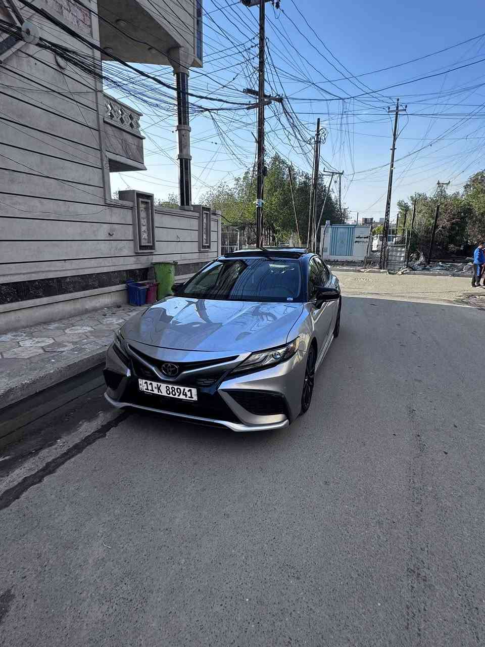 السلام عليكم
بدون ايرباك - بدون شاصي - بدون لغد

كامري  2023 xse فول مواصفات معروفة 
بنوراما كشنات بلاد  تكم  اسود 
ماشية 37الف للعلم ممشى امريكا هذا 
سونار موجود بالمنشور
سعرها 210$ بيها مجال بسيط 
مكانها بغداد شارع فلسطين
***********
