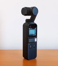 كاميرا dji osmo pocket 1 مستعملة كم مرة فقط  تصوير يوصل 4k 60 fps  تجي...