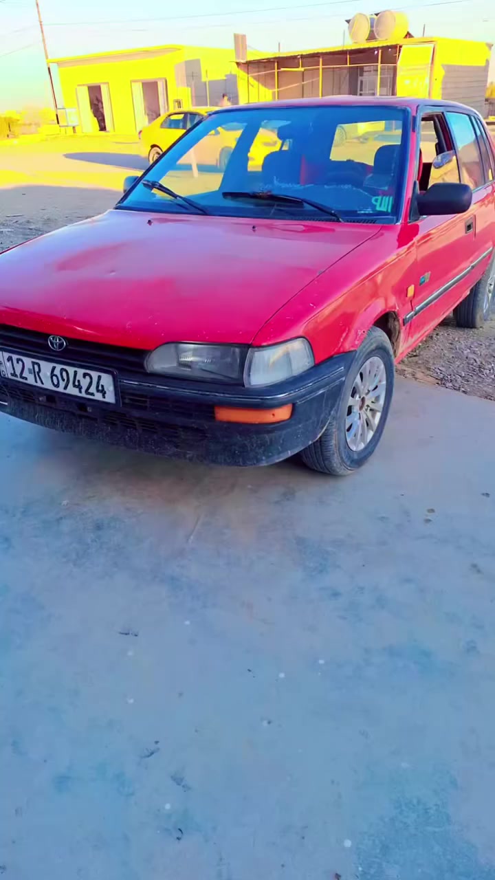 كورلا ٩٢
رقم نينوى سنويه مجدده 
هزه 
كهربائيات كامله كلها شغاله 
كير محرك مكفول 
دوشمه 
شاشه 
بس تشغل 
السعر 33 او بيها مجال 
***********
