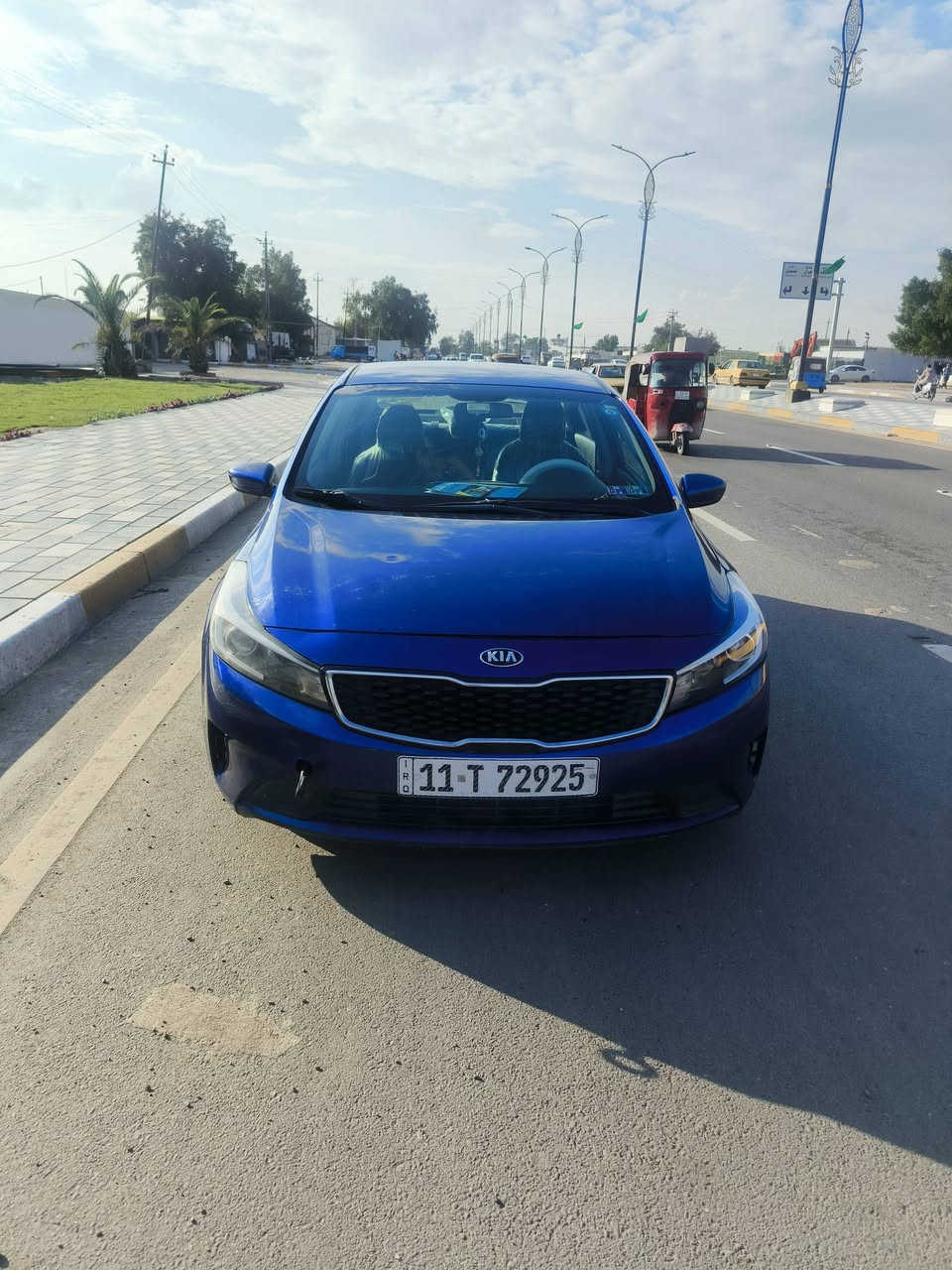 كيه فورتي 2018 محرك 2000  *********** المكان كماليه شارع المصرف سعرها السياره دفتر وخمسه سياره خير من الله تبريد ثلاجه
