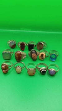 خواتم رجالي • فضة ٩٢٥ • عين التمور