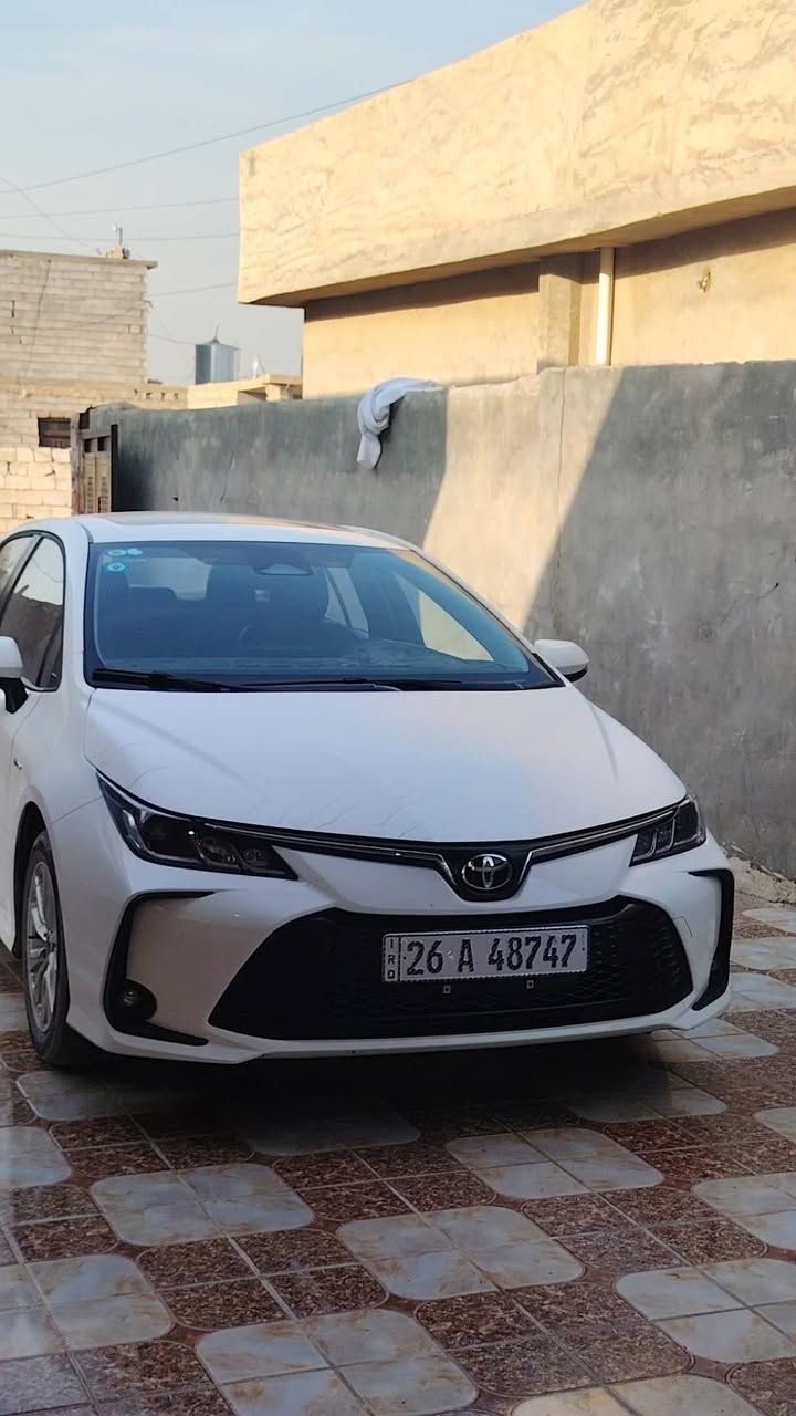 السلام عليكم 
كورلا هايبرد  شكل خليجي 
موديل 2025
فول مواصفات 
سستم كامل سودات
رقم صلاح الدين  تحويل ثاني يوم 
 
داخل جلد اسود
مكفولة كفالة عامة 
ماشية 18 الف 
السيارة ع بلاد الشركة
مكاني صلاح الدين تكريت 
السعر المطلوب 155 وبيه مجال 
اتصال***********

