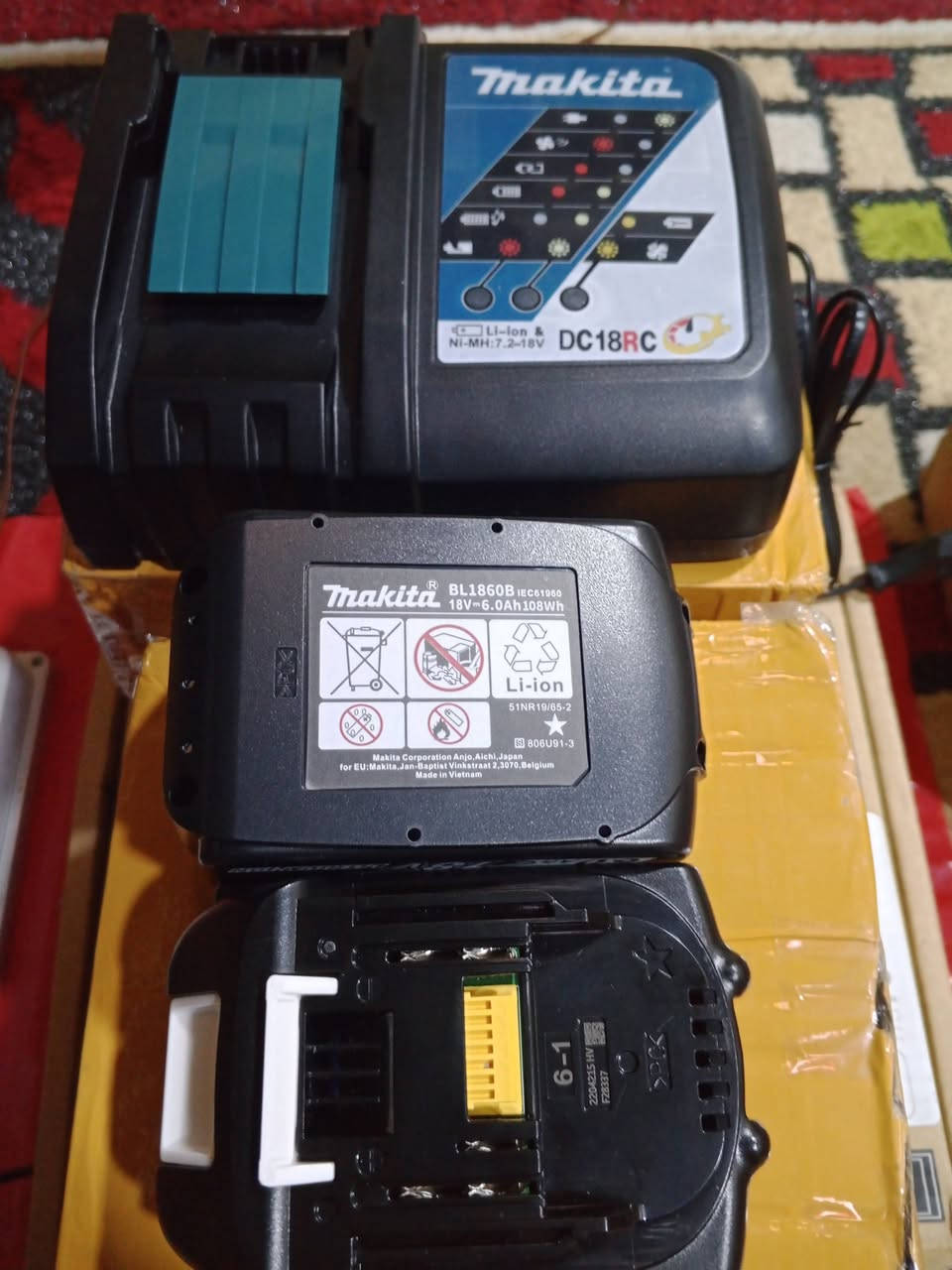 بطاريات وشاحنه ماكيتا مال امازون سعر 60


**إذا كنت صاحب هذا الإعلان وتريد حذفه لأي سبب، رجاءا أرسل رسالة إلى الدعم الفني**