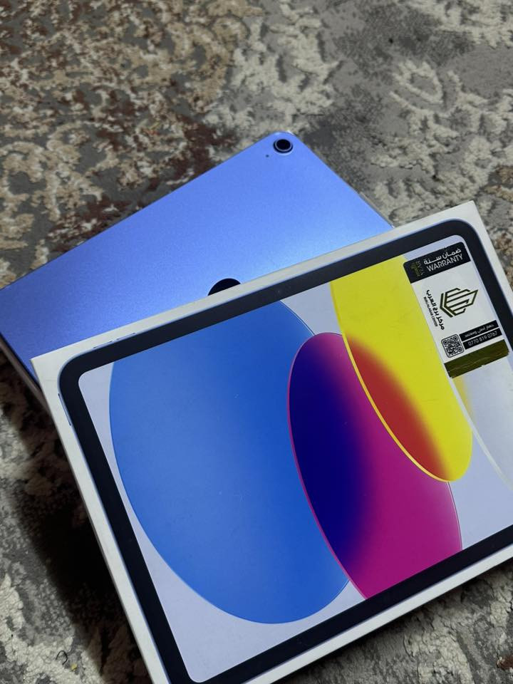 السلام عليكم
ايباد الجيل العاشر 

-ذاكره: 64g 

 الجهاز بعده داخل الضمان 

الجهاز نضيف ١٠٠/١٠٠ 

السعر :٣٢٥  بغداد


**إذا كنت صاحب هذا الإعلان وتريد حذفه لأي سبب، رجاءا أرسل رسالة إلى الدعم الفني**