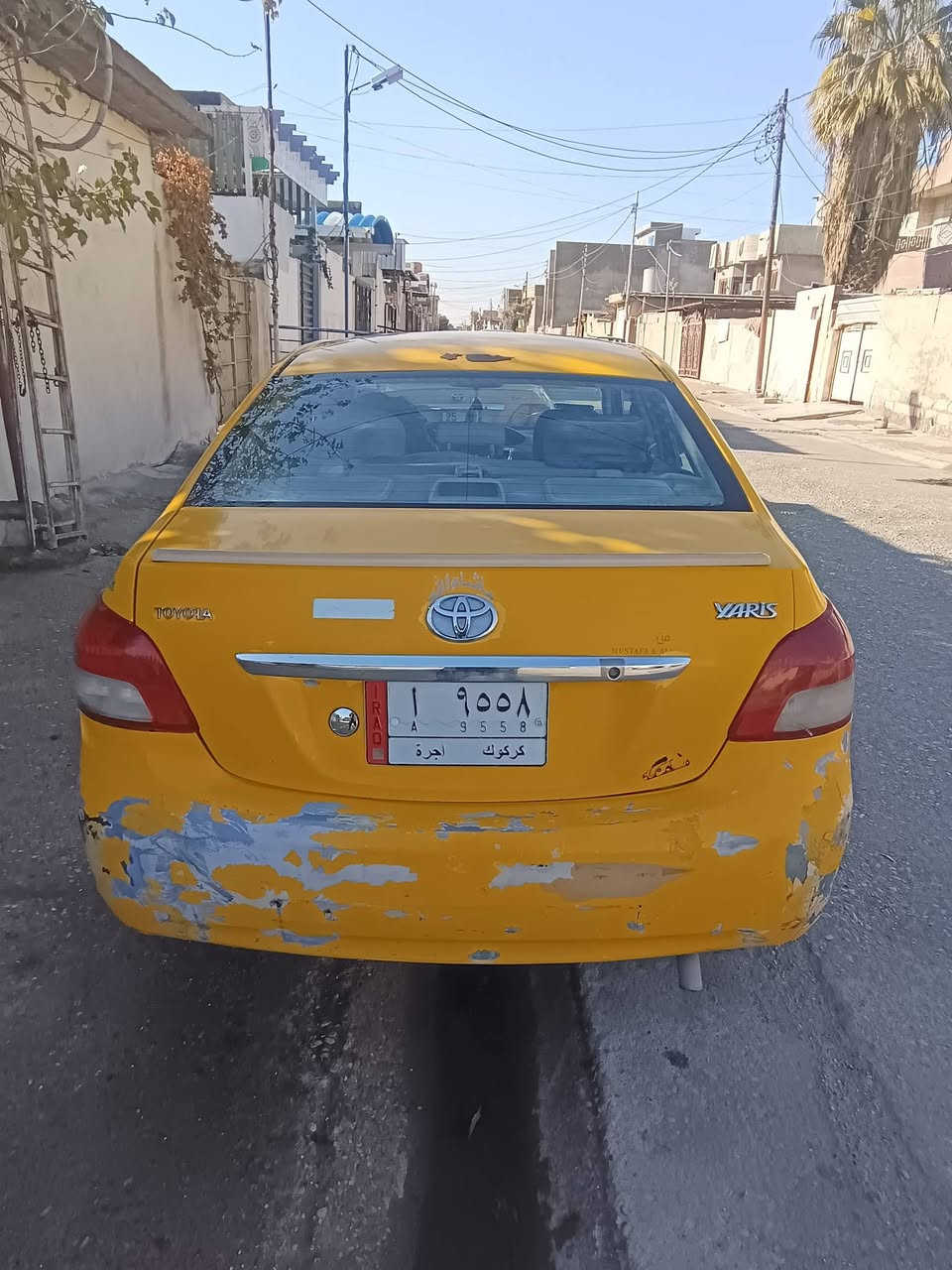 سلام عليكم
يارس للبيع موديل 9 بدون ضرر 
رقم كركوك
سعر 87
للتصال ***********
