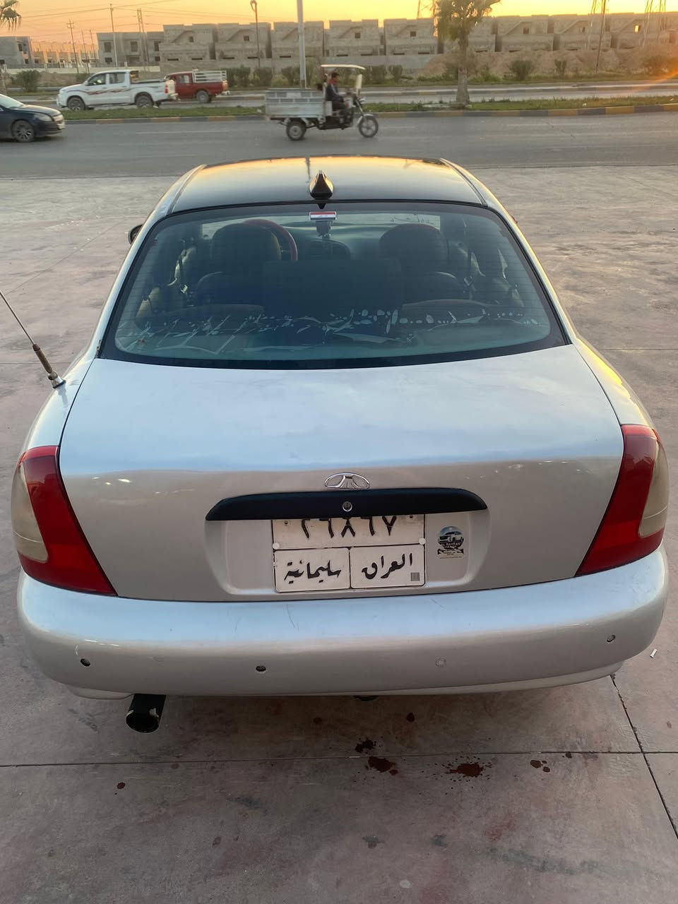 السلام عليكم ورحمة الله وبركاته 
للبيع او مراوس السعر ٣٥$
دايو نوبيرا موديل ١٩٩٧ 
رقم سليمانية تحويل او وكالة ثاني يوم 
المواصفات : 
تبريد ثلج 
تدفئة نار 
محرك ١.٦ المرغوب 
سنتر لك قفل مركزي 
كاميرا دواره 
شاشة ايباد 
ام بي فاير 
لايت زنون شمسي ناصي عالي منضومة 
كهربائياتها شركة بدون نقص
كشنات مغلفة جلد وقماش احمر + اسود 
مكان السيارة تكريت حي الزهور
رقمي للاستفسار  ***********
