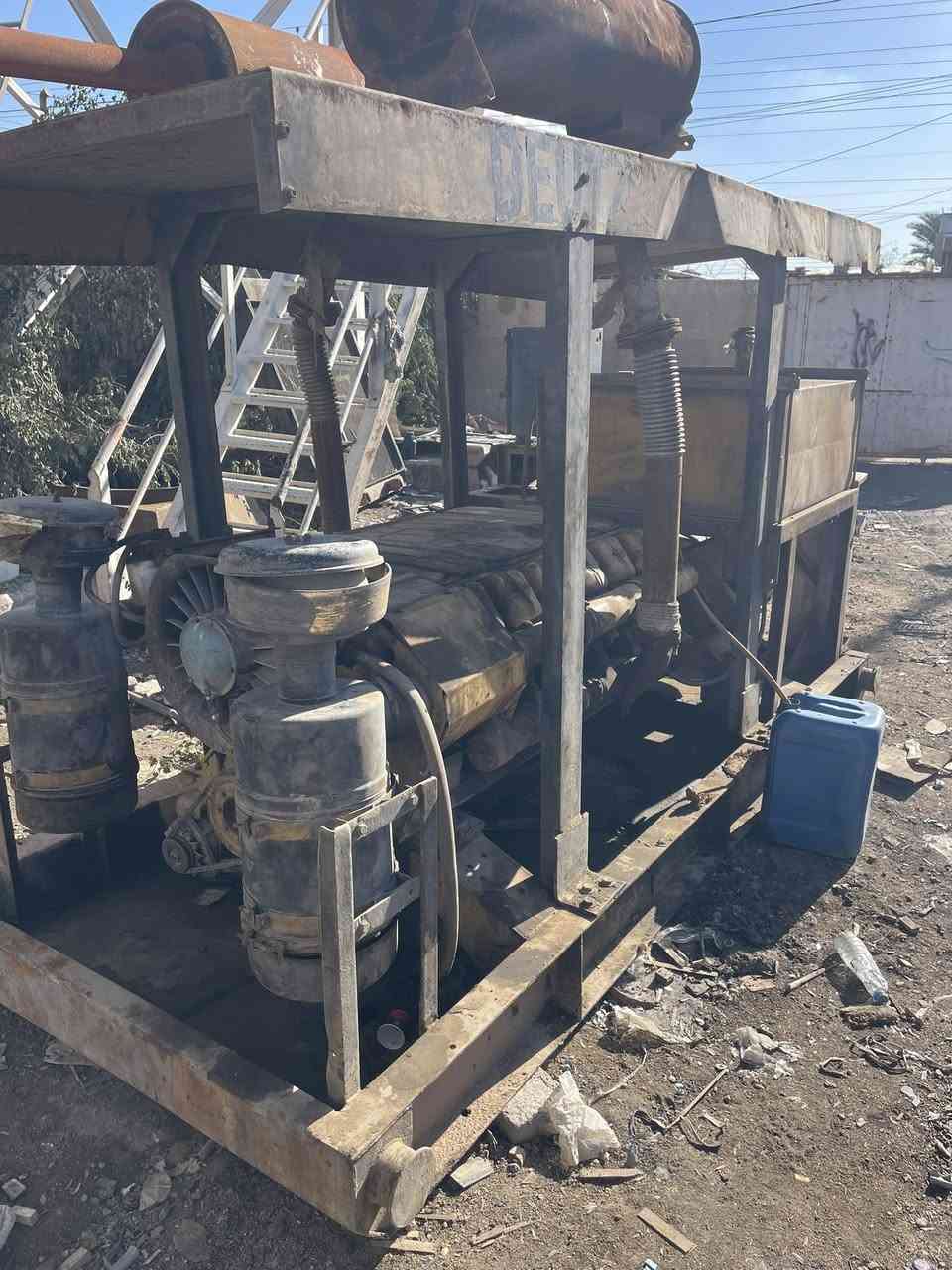 السلام عليكم عندي هاي لمولده دويز ١٢ سلندر فصختهة ليحتاج منهة غراض موجود بم نوزلات كورات كرنك  تصل ***********  العنوان بغداد المعامل
