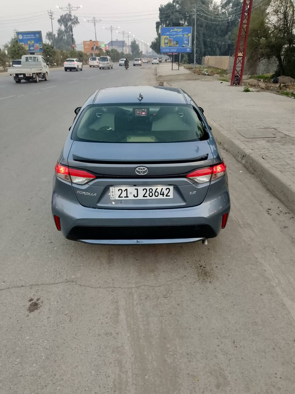 للبيع كورلا le موديل 2021 امريكي ضرر بنيد صبغ بدون دواخل
باب انصبغت اثر شخط وسونار داخل المنشور 
مكينه كير صدر تبريد كله كفاله 
رقم سليمانيه دولي سنويه ل28 
سعر 136$ وبيه مجال مكان بعقوبه تقاطع القدس 
***********
