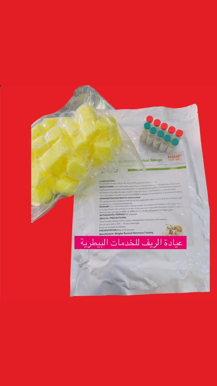 🐑 برنامج إسفنجات توحيد الشبق من عيادة الريف
تريد إنتاجك يتضاعف وغنمك يلد كله بوقت واحد؟ عيادة الريف وفرتلك الحل الطبي الأمثل ببرنامج يجمع أقوى العلاجات العالمية بأنسب الأسعار في السوق.

💉 البرنامج العلاجي (الخلطة السحرية للإنتاج)
لضمان النتيجة، لا تكتفي بالإسفنجة فقط؛ اتبع برنامجنا المتكامل:

1. تنشيط المبايض (UVEDCO . ES):
• نبدأ بحقن الـ ES (فيتامين E وسيلينيوم) الأردني الأصلي.
• الفائدة: رفع الخصوبة وتنشيط المبايض قبل البدء.
2. تنظيم الدورة (الإسفنجات):
• استخدام أجود الأنواع لتوحيد وقت الهياج عند كل الحلال بدقة.
3. دفع التوائم (PMSG):
• حقن الهرمون المحفز مع سحب الإسفنجة لضمان خروج أكثر من بيضة.

📦 أجود الأصناف المتوفرة (بأسعار تنافسية جداً)
وفرنا لك كل الخيارات العالمية التي تجمع بين الكفاءة والسعر المناسب:
• 🇳🇱 الهولندي (Chronogest): النوعية الأولى لضمان التزامن الدقيق.
• 🇺🇸 الأمريكي (Ovakron): خيار النخبة لنتائج احترافية.
• 🇨🇳 الصيني نخب أول: 3 أنواع مجربة (Shengduoduo, NSHF, Ningbo) سعر اقتصادي ونتيجة مضمونة.

• 💉 المحفزات: متوفر حقن (ES) و (PMSG) الأصلية بأسعار جداً مناسبة.
💡 لماذا تختار عيادة الريف؟
• توفير حقيقي: أسعارنا مدروسة لتناسب جميع المربين.
• راحة البال: حلالك يلد سويةً، مما يوفر عليك العلف والجهد.
• إشراف طبي: متابعة مباشرة من الدكتورة ريم زيدان و الدكتور عبدالرحمن لضمان دقيق للمواعيد والنتائج.

📍 العنوان: صلاح الدين - قضاء العلم - قرب سيطرة 14.


**إذا كنت صاحب هذا الإعلان وتريد حذفه لأي سبب، رجاءا أرسل رسالة إلى الدعم الفني**