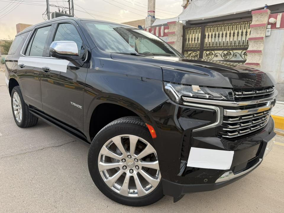 السلام عليكم
للبيع او المراوس

          شوفرليت تاهو ( Chevrolet Tahoe ) 

          خليجي وكاله المنصور ( علامه سوده )

السعر : 475 وبيه مجال بسيط للشراي يخابرني ويامر امر

اللون : أسود 🖤 BLACK

الفئه : برايمر ( PREMIER ) ( جكات )

موديل: 2021

رقم السياره: بغداد دولي بسمي شخصيا 
سنويه وهزه جديده    

المحرك: 8 سلندر 5:3 ( كفاله من الفتح ع وضع الشركه )

المسافه المقطوعه : 75 K

حاله السياره :  ( كفاله لاصبغ ولاتبديل ولافتح ولابارد ولا BDR ولادبل كود ولا تكحيل ) بالاضافه مغلفه BBF من الزيرو يعني حته شخط مابيه فقط رصعتين وكدامكم بيه سونارين 
**********************************************
*مواصفات السياره معروفئه ماكو داعي أكتبهن
فئه السياره برايمر ( جكات ) 1/1
***********************************************
*السياره جديده جداً وكدامكم الصور ومابيه نقص ابد حته كتلوكات الهيتفونات بعدهن بالنايلون مال الشركه وياها ارضياته بالنايلون مع چادر اصلي وياها مع تخم برادات تفصال  ( السياره من الزيرو ع ايد وحده ) ومغلفه نانو بطاين الابواب والدوسات بالكامل 
*تخم تاير جديد ( برجستون ) ودسكات جدد وكاله
محرك كير تبريد ع وضع الشركه ( كفاله من الفتح )
وحداديه شركه شرط

*بالاضافه توني مبدل دهن اصلي 

مكان السياره : ذي قار ( ناصريه )

 *********** وات ساب
***********
واسف ع الاطاله
