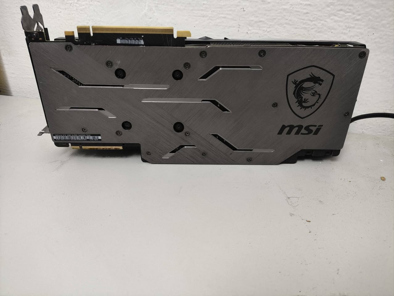 السلام عليكم RTX2080super
نضيف جدا شراي يجي خاص


**إذا كنت صاحب هذا الإعلان وتريد حذفه لأي سبب، رجاءا أرسل رسالة إلى الدعم الفني**