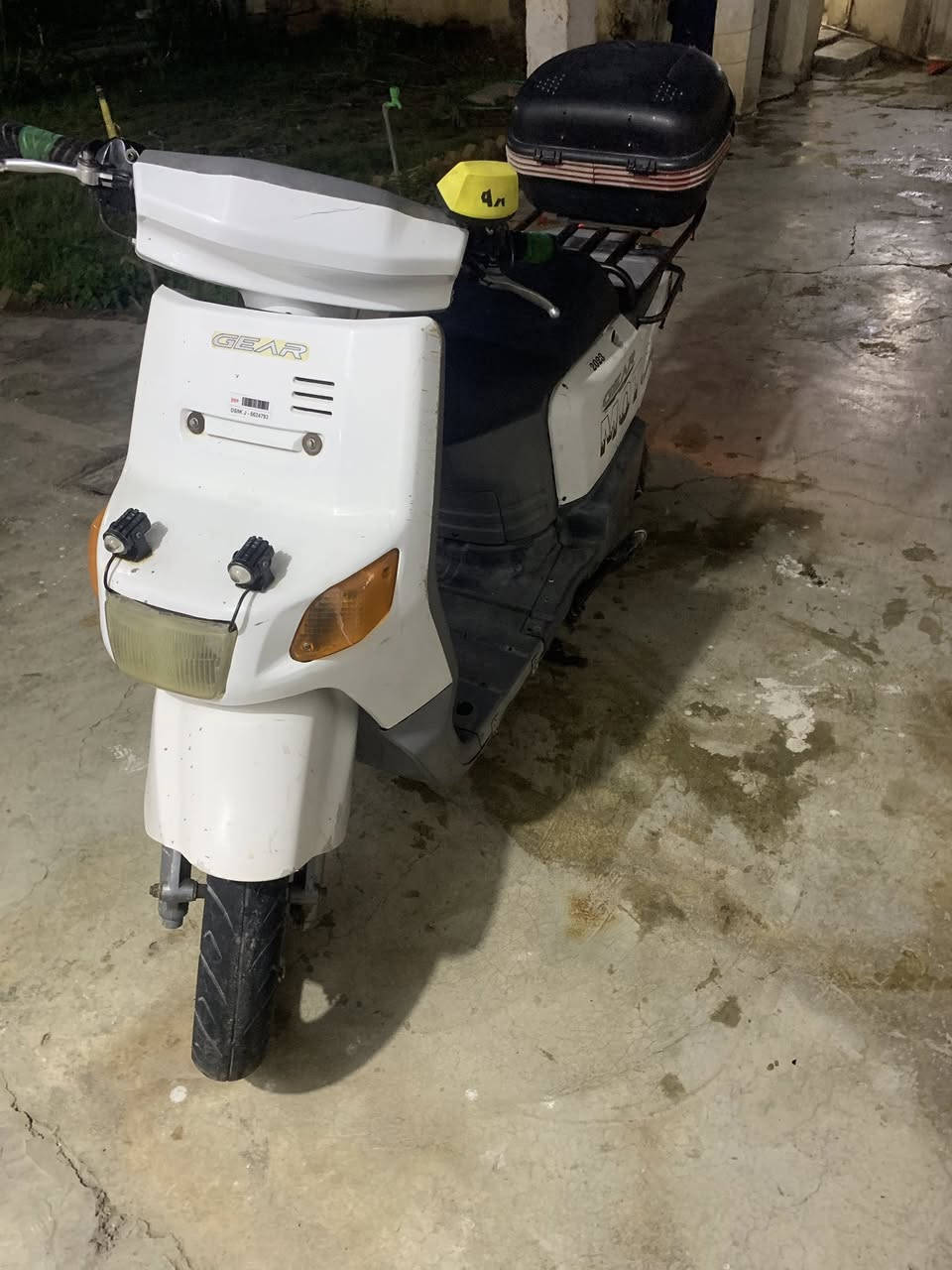 السلام عليكم دراجه للبيج المكان ديالى شهربان دراجه بيهه بس نقص بريك خلفي واير دراجه بيكم60 السعر350وبيهه مجال الرقم***********
