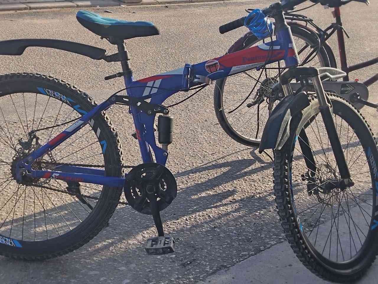 باسكل للبيع نوع كيمو
سعر 80 و بي مجال
ثاني بطة حجم 26
سعر 50 و بي مجال
مكان النجف حي ميلاد
***********
